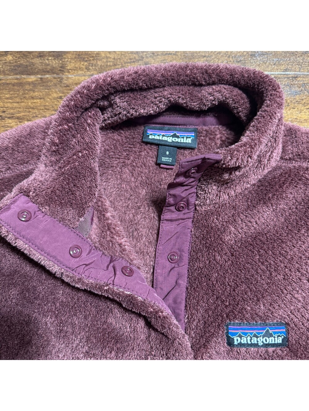 Patagonia Womens Re-Tool Snap-T Fleece Pullover S Polartec Violet 25443 Gorpcore - Picture 5 of 13